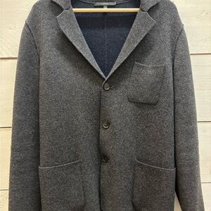 Gucci grey wool cashmere casual jacket - Large